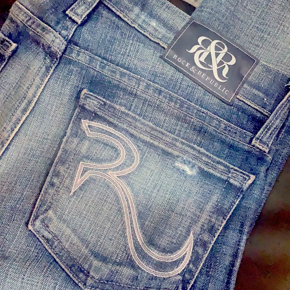 Rock & Republic low rise skinny posey 29” inseam size 25 brand new!